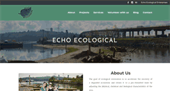 Desktop Screenshot of echoecological.com